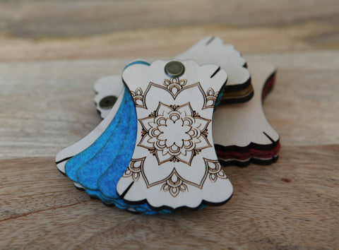 Sunrise Grove Needle Minder Mandala