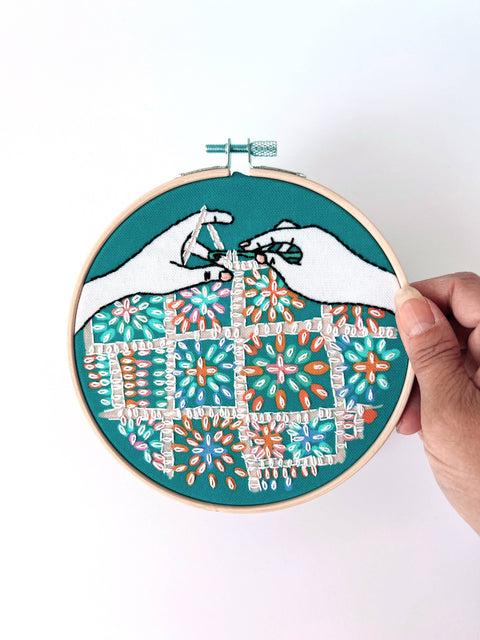 Rikrack Embroidery Kit Crochet