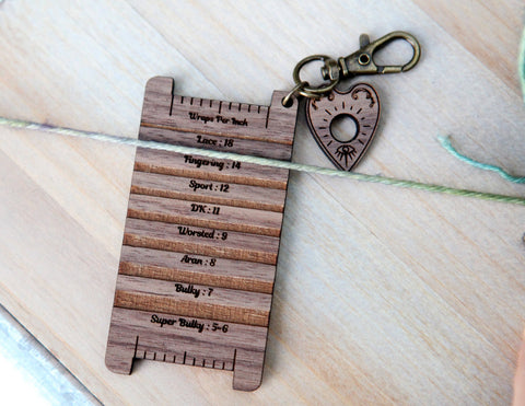 Sunrise Grove WPI Gauge Ruler Ouija Board