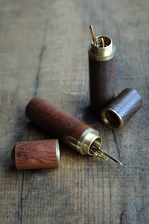NNK Wooden Needle Case