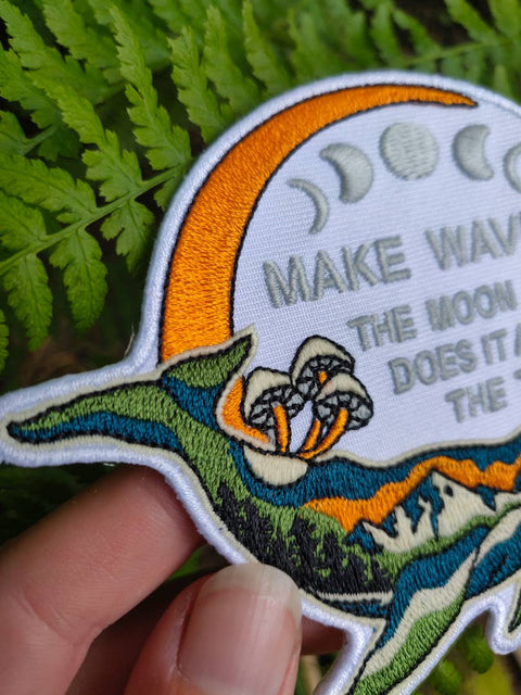 Crafted From Scratch Make Waves Patch
