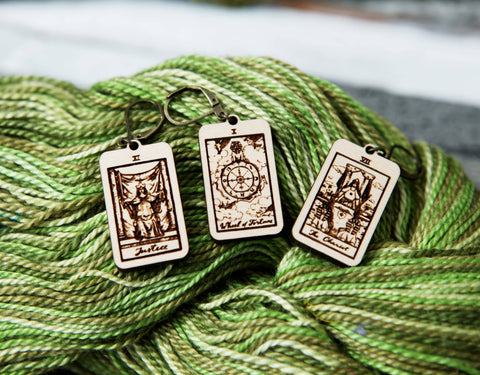 Sunrise Grove Stitch Markers Tarot