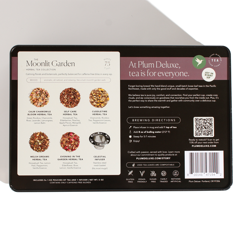Plum Deluxe Tea Gift Tins