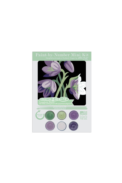 Elle Cree Fritillaria MINI Paint-by-Number Kit