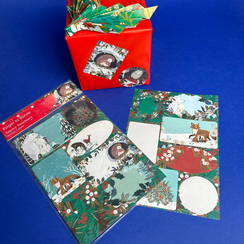 RLB Labels Snowy Sanctuary Sticke