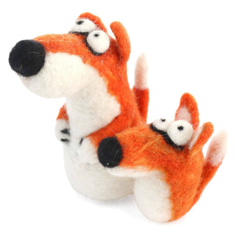 Woolbuddy Needle Felting Fox Kit
