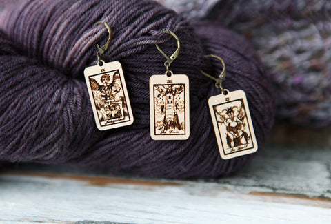 Sunrise Grove Stitch Markers Tarot
