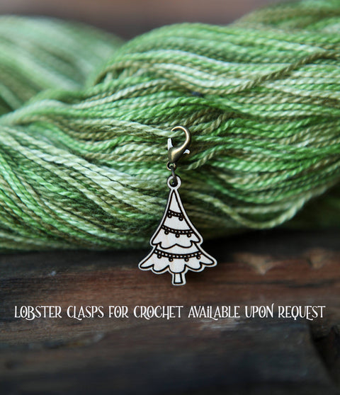 Sunrise Grove Stitch Markers Christmas Tree