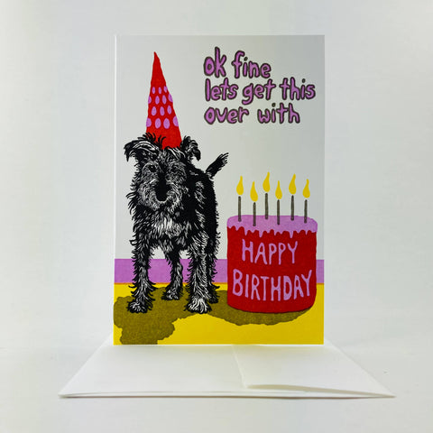 Old School Stationers Card OK fine