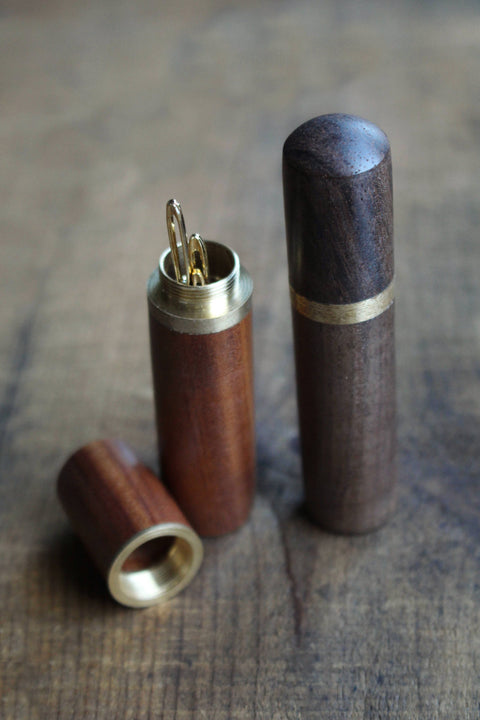 NNK Wooden Needle Case