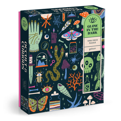 Occult and Curious 1000 Piece Glow-in-the-Dark Puzzle