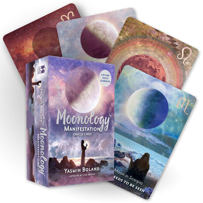 Moonology Manifestation Oracle: A 48-Card Deck and Guidebook Cards