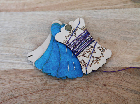 Sunrise Grove Needle Minder Mandala