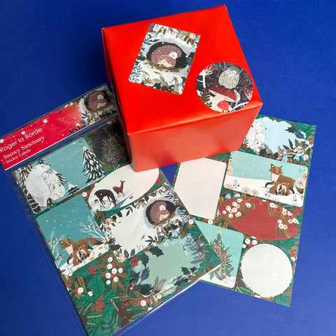 RLB Labels Snowy Sanctuary Sticke
