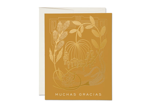 Red Cap Card Mustard TY