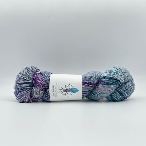 Teal Torch Knits Sock