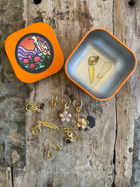 Lemonwood Stitch Markers Bird is the Word