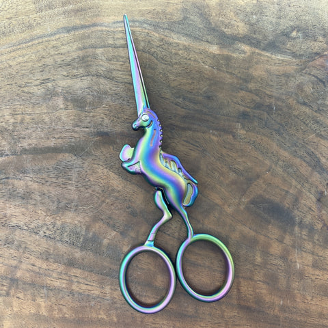 Embroidery Scissor Unicorn