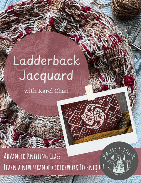 Ladderback Jacquard Class (Oct 5)