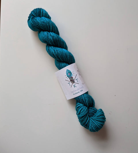 Teal Torch Knits Mini Sock