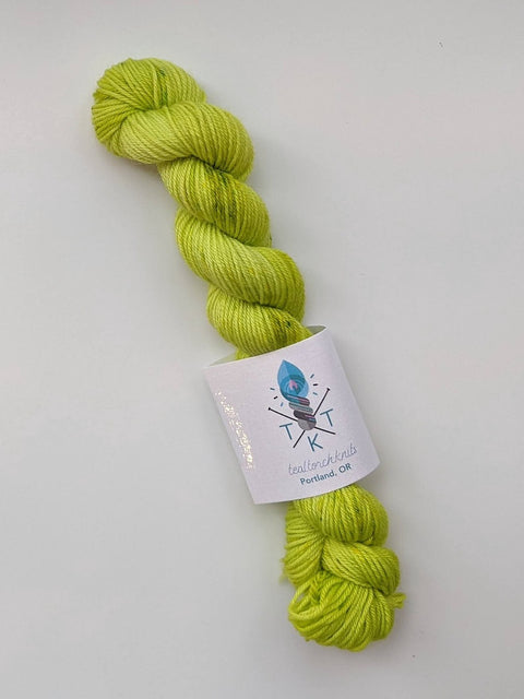 Teal Torch Knits Mini Sock