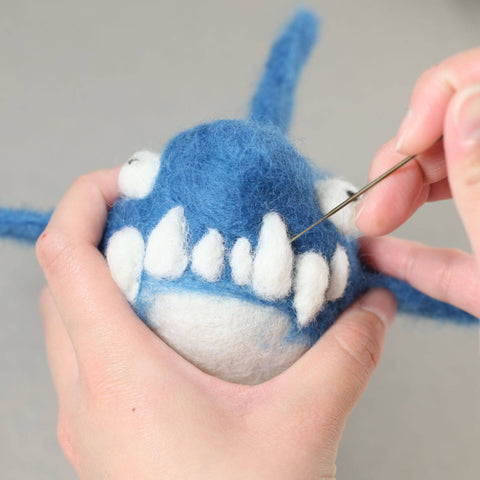 Woolbuddy Needle Felting Shark Kit