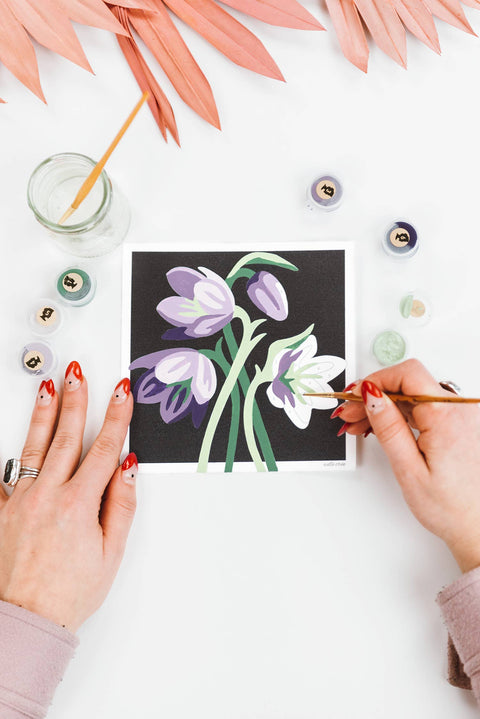 Elle Cree Fritillaria MINI Paint-by-Number Kit