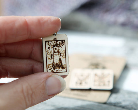 Sunrise Grove Stitch Markers Tarot
