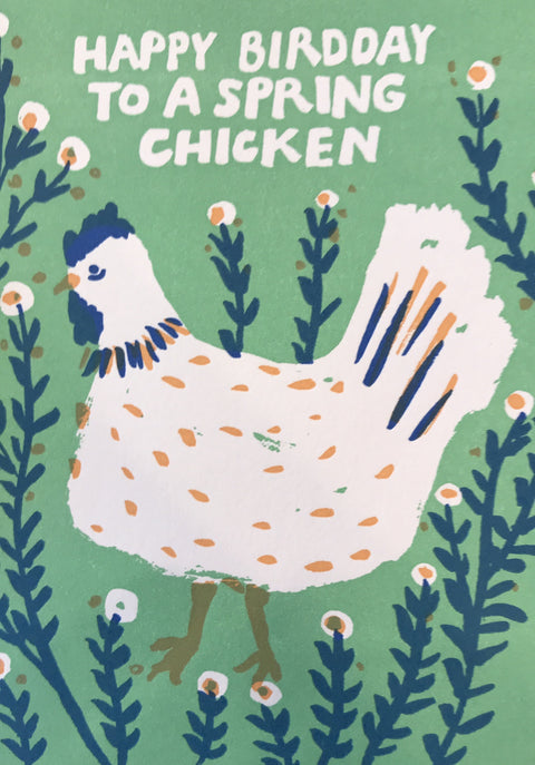 Egg Press Spring Chicken