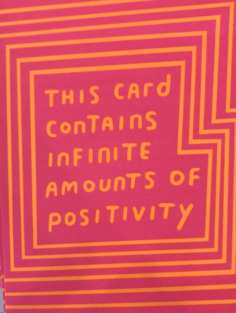 Ashkahn Card Birthday Infinite Positivity
