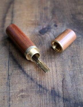 NNK Wooden Needle Case