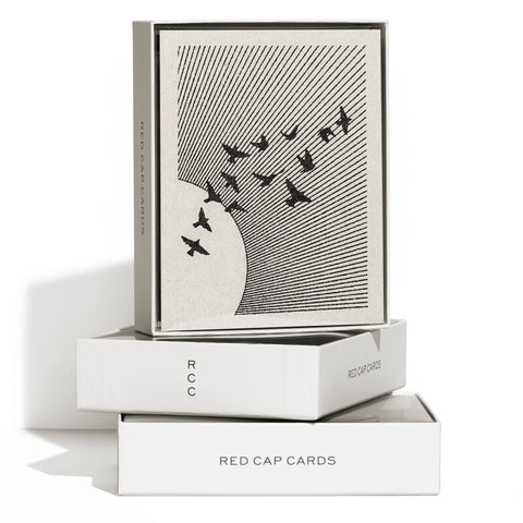 Red Cap Card Boxed Set Flock