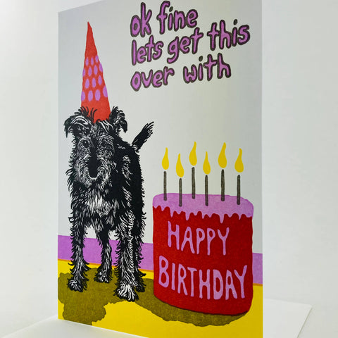 Old School Stationers Card OK fine