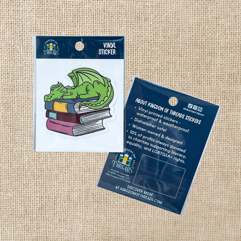 Kingdom of Threads Sticker Encyclopaedia of Faeries