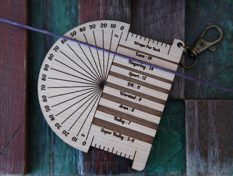Sunrise Grove WPI Gauge Ruler Raven