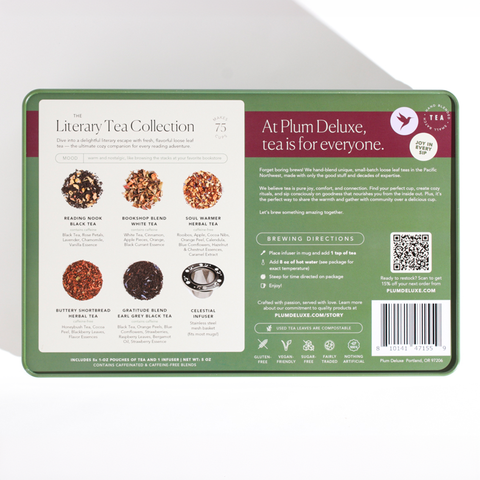 Plum Deluxe Tea Gift Tins