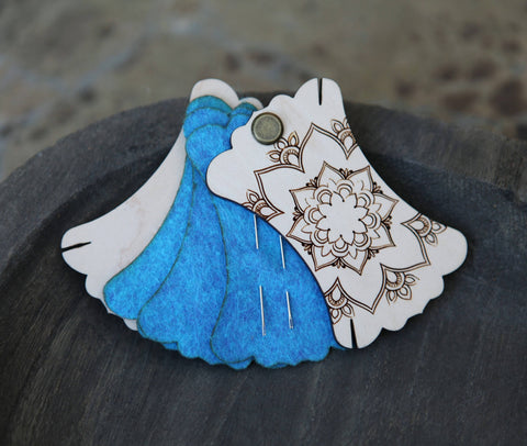 Sunrise Grove Needle Minder Mandala