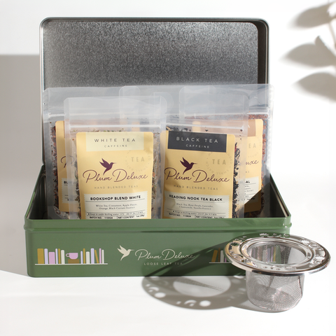 Plum Deluxe Tea Gift Tins