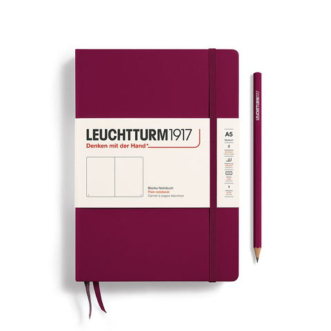 Leuchtturm Medium Hardcover Plain