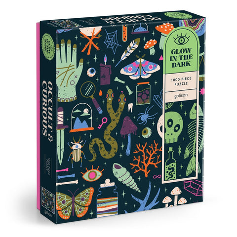 Occult and Curious 1000 Piece Glow-in-the-Dark Puzzle