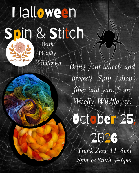 Halloween Spin + Stitch