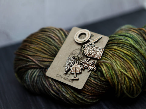 Sunrise Grove Stitch Markers LOTR Tolkien