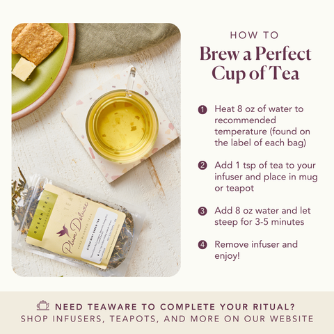 Plum Deluxe Cinny Roll Black Loose Leaf Tea