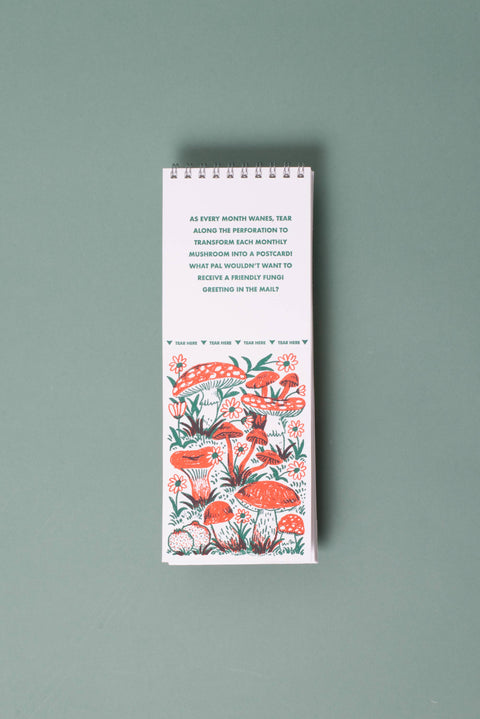 Egg Press 2027 Calendar Gnomes & Mushrooms