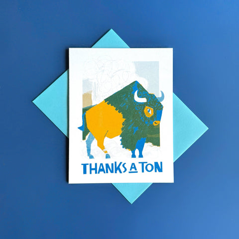 Pier Six Press Card Thanks a Ton