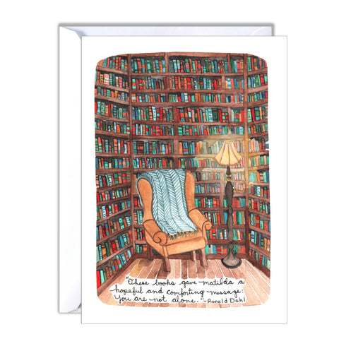 michele maule Greeting Card Matilda Quote