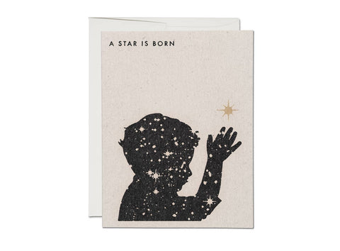 Red Cap Card A Star Is Born Baby