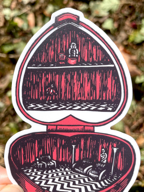 Augury Press Black Lodge Sticker