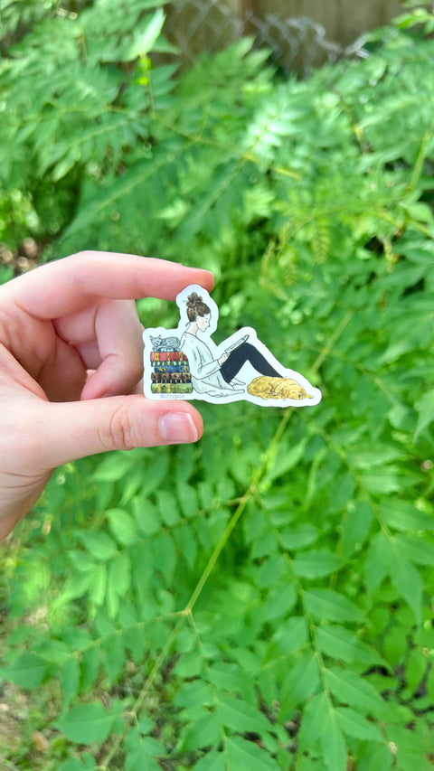 Lizzy Gass Sticker Family Reader