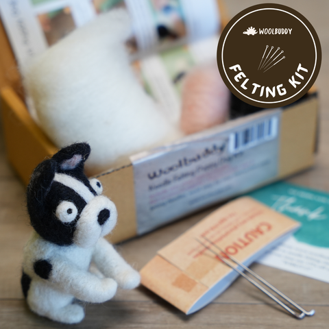 Woolbuddy Needle Felting Puppy  Kit